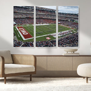 The Temple University Owls Athletics Team Print -