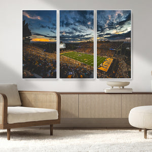 University of Wyoming Cowboys Football Team Print - Laramie