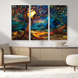 Tree of Life Wall Art - Yggdrasil Tree of Life Canvas Print