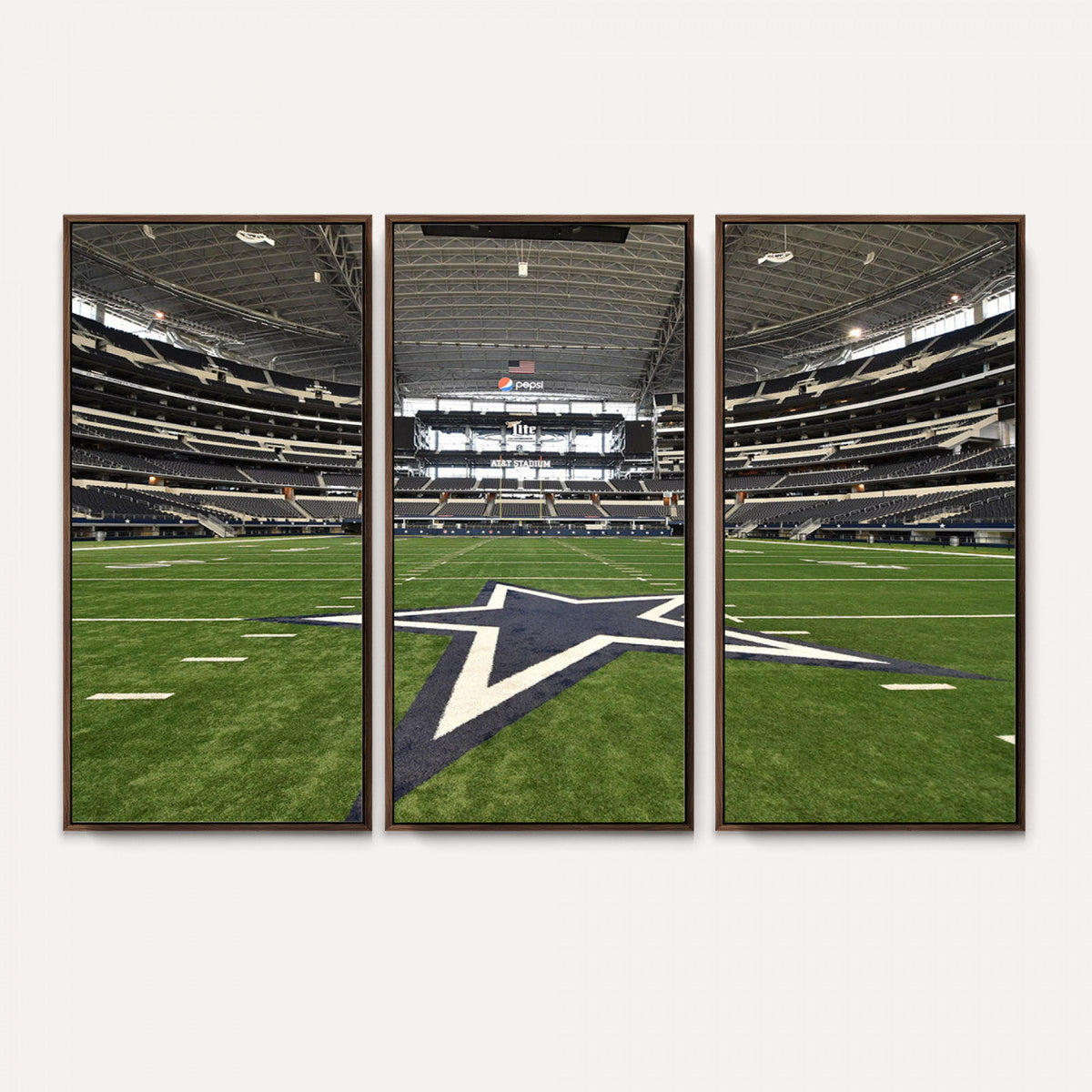 Dallas Cowboys Football Team Print - Arlington AT&T Stadium