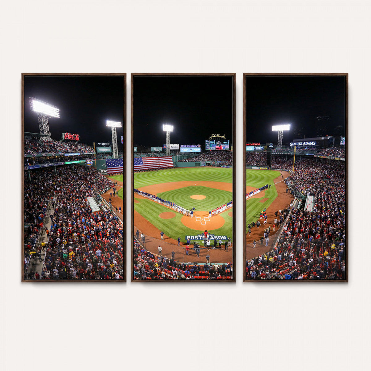 Fenway Park Wall Art Canvas Print | Large Baseball Stadium