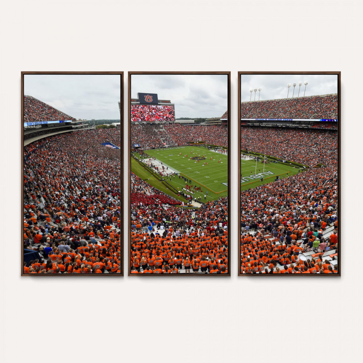 Jordan-Hare Stadium Wall Art Canvas Print, College Sports