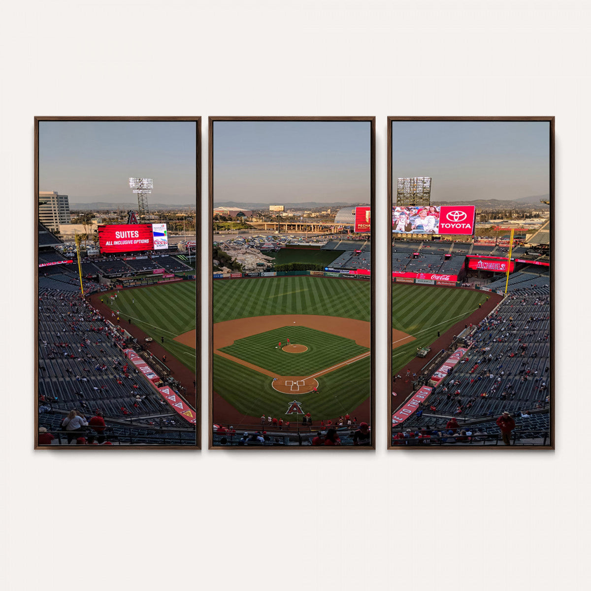 Los Angeles Angels Baseball Canvas Print - Anaheim Angel