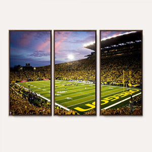University of Oregon Ducks Football Team Print - Eugene