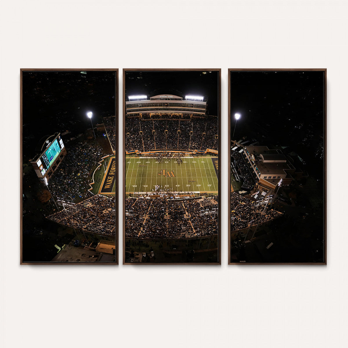 Wake Forest University Demon Deacons Canvas Printi, Football