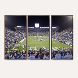 Brigham Young University Cougars Football Print Canvas -