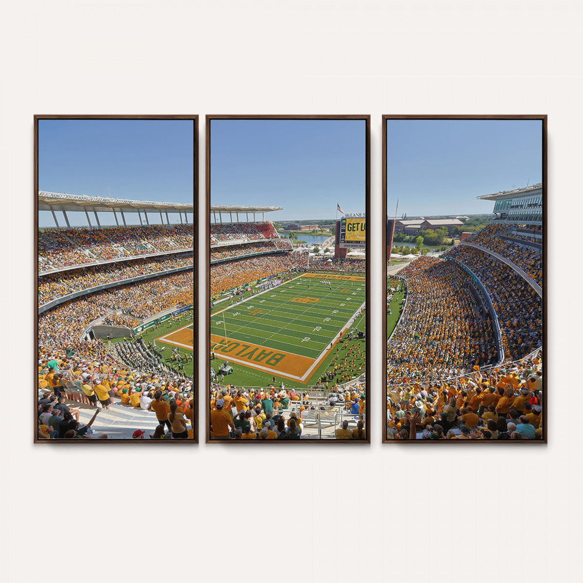 Baylor University Bears Football Team Print - Waco McLane