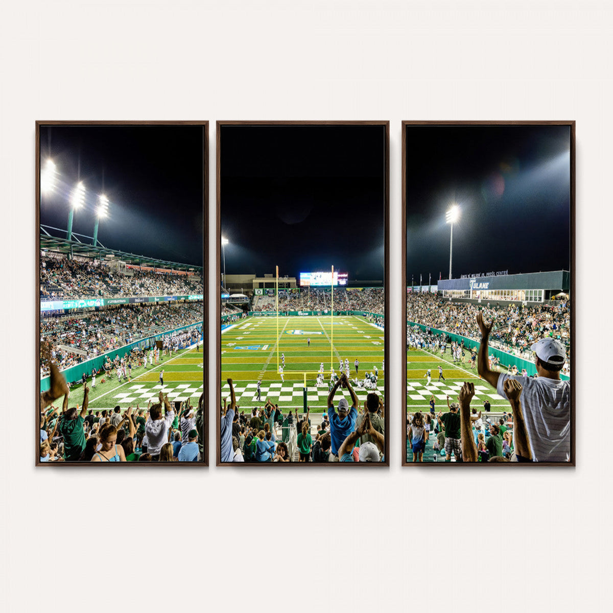 The Tulane University Green Wave Football Team Print - New