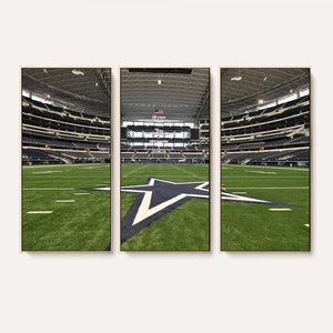 Dallas Cowboys Football Team Print - Arlington AT&T Stadium
