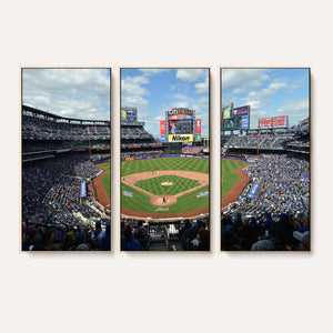 New York Mets Baseball Team Print - Citi Field Stadium Wall
