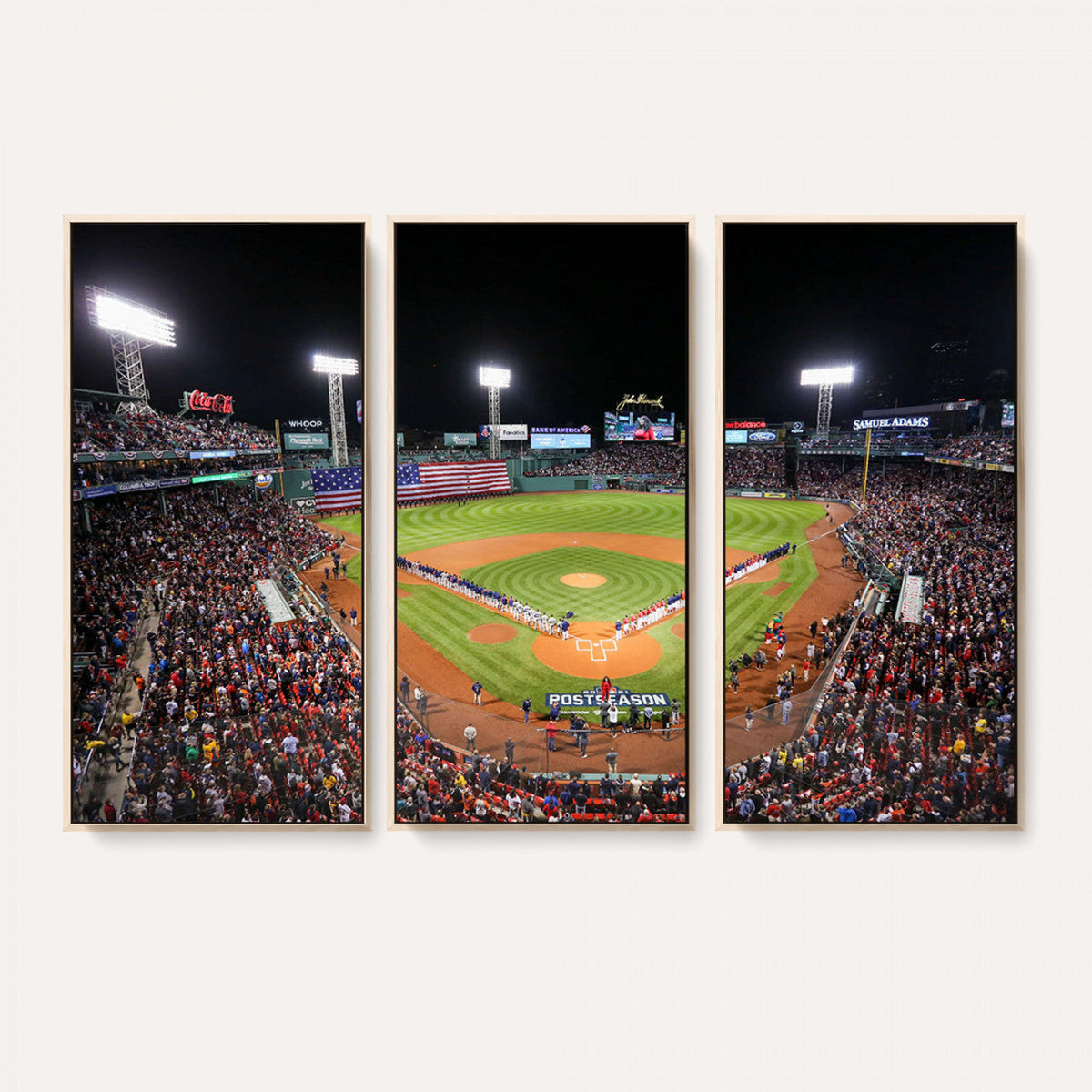 Fenway Park Wall Art Canvas Print | Large Baseball Stadium