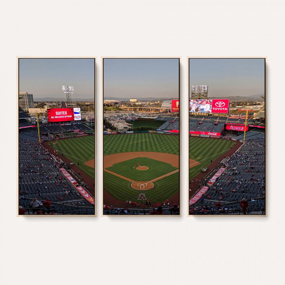 Los Angeles Angels Baseball Canvas Print - Anaheim Angel