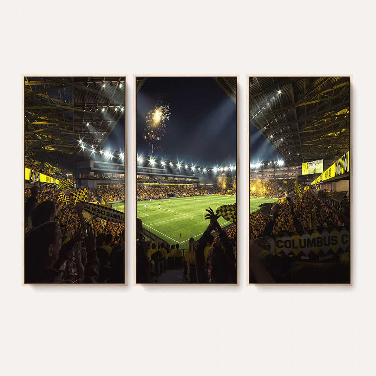Columbus Crew Soccer Team Print - Columbus Crew Stadium Wall