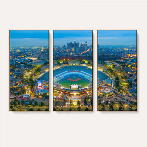 Los Angeles Dodgers Wall Art Canvas, Dodger Stadium Wall Art