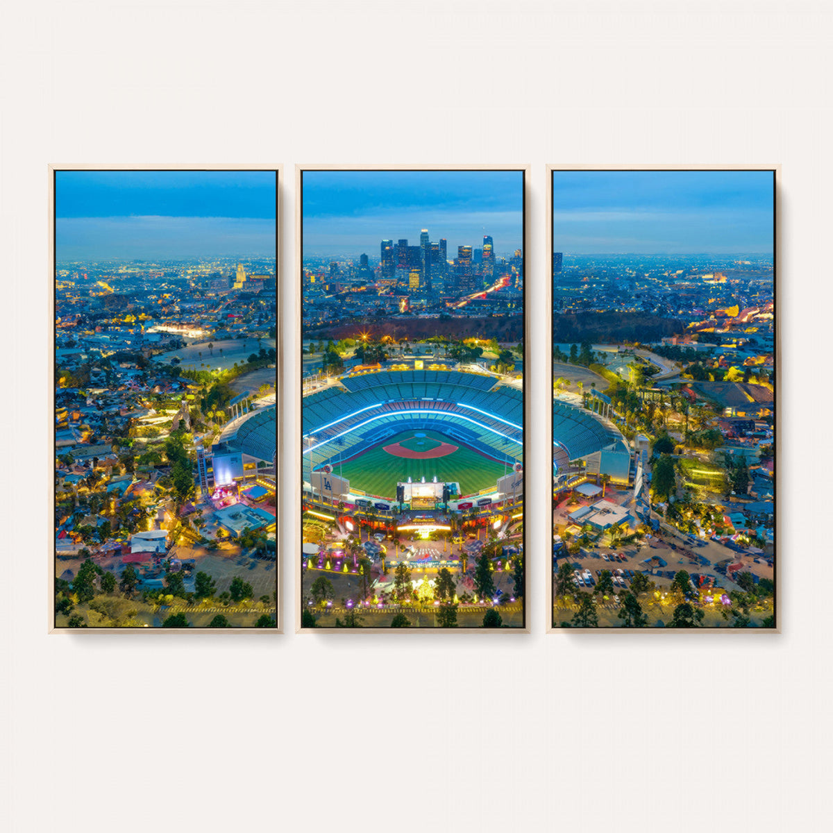 Los Angeles Dodgers Wall Art Canvas, Dodger Stadium Wall Art