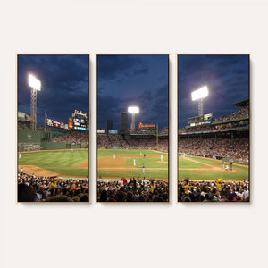 Boston Red Sox Baseball Team Print Canvas - Massachusetts