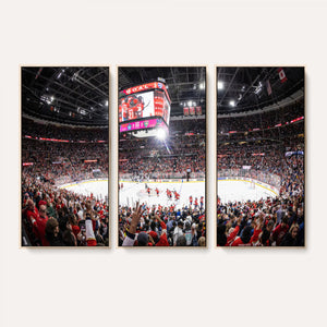 Amerant Bank Arena Wall Art Canvas Print - Basketball Arena