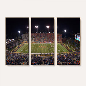Demon Deacons Print Canvas, Football Team Print -