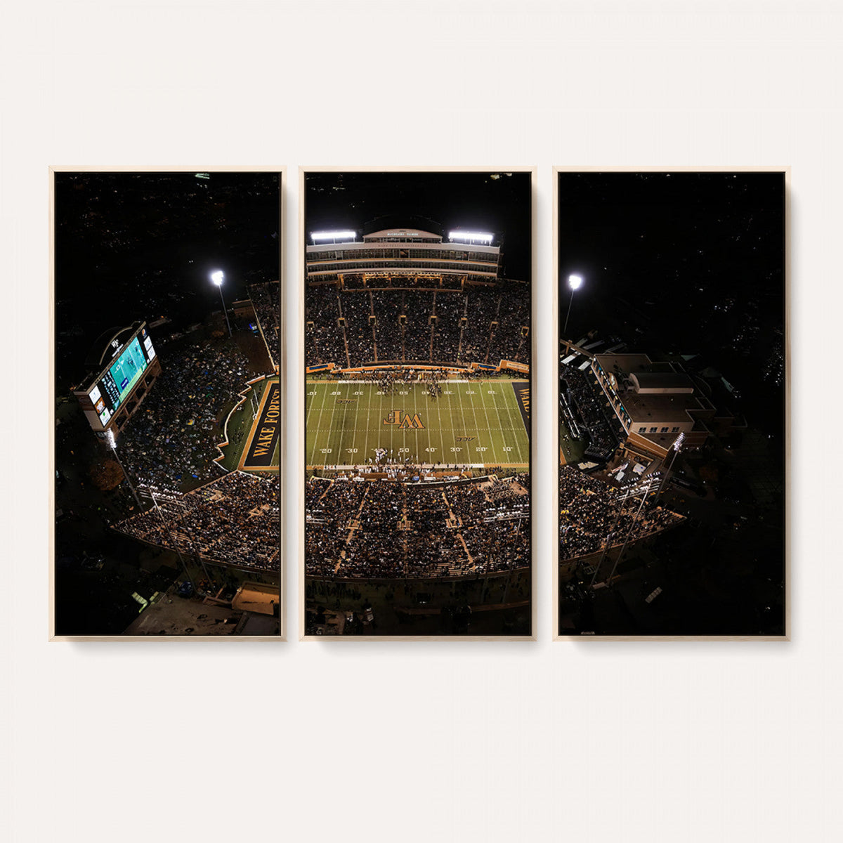 Wake Forest University Demon Deacons Canvas Printi, Football