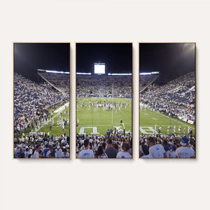 Brigham Young University Cougars Football Print Canvas -