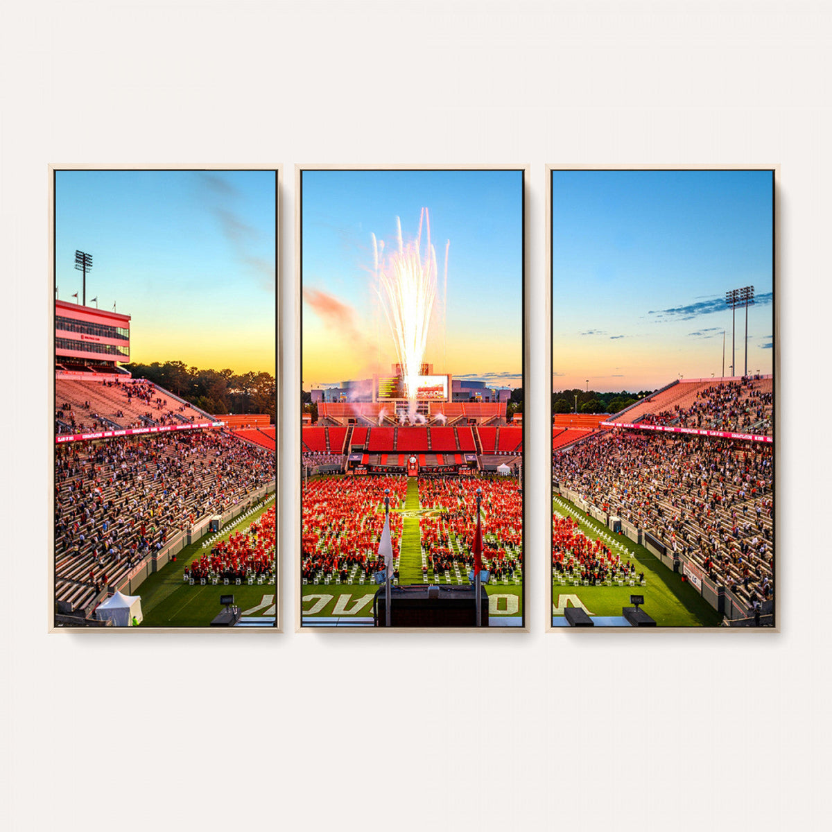 North Carolina State University Canvas Print, North Carolina