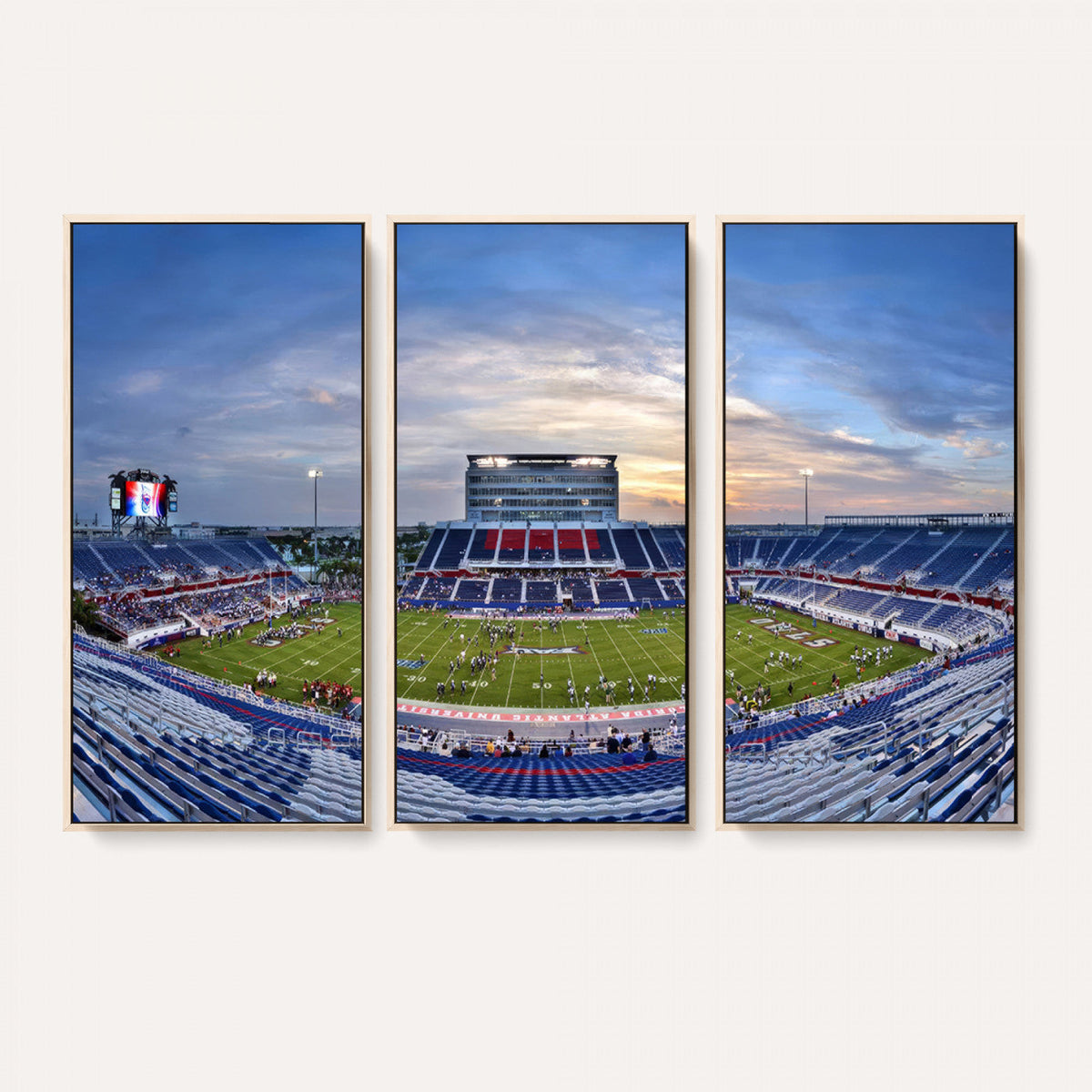 Florida Atlantic University Owls Football Team Print - Boca