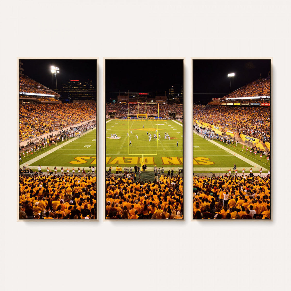 ASU Sun Devils Football Team Print - Phoenix Mountain