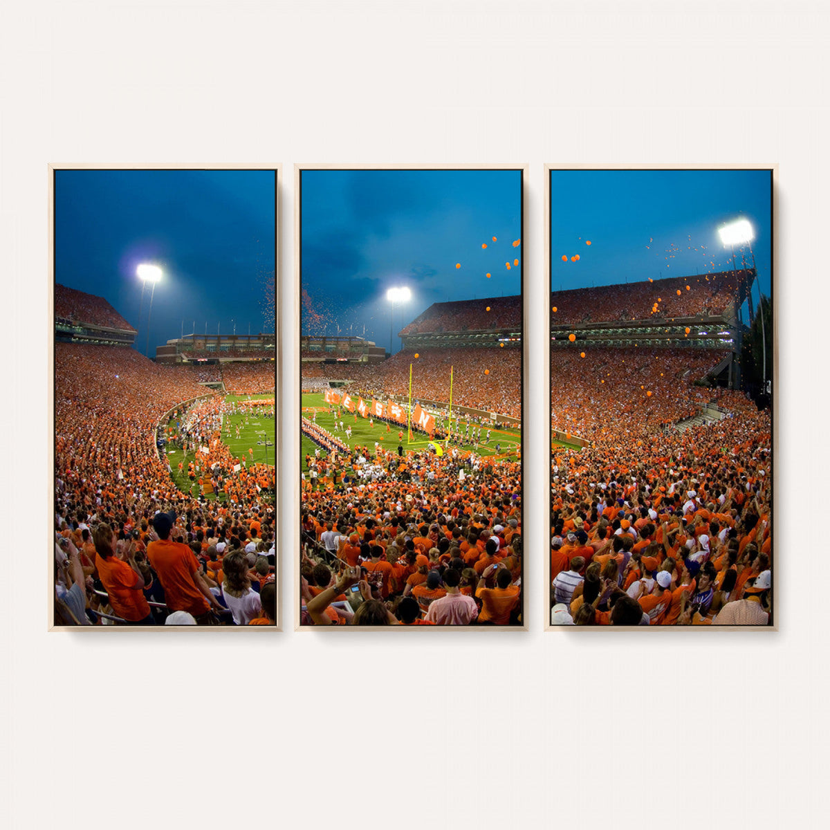 Clemson University Tigers Football Team Print - Clemson