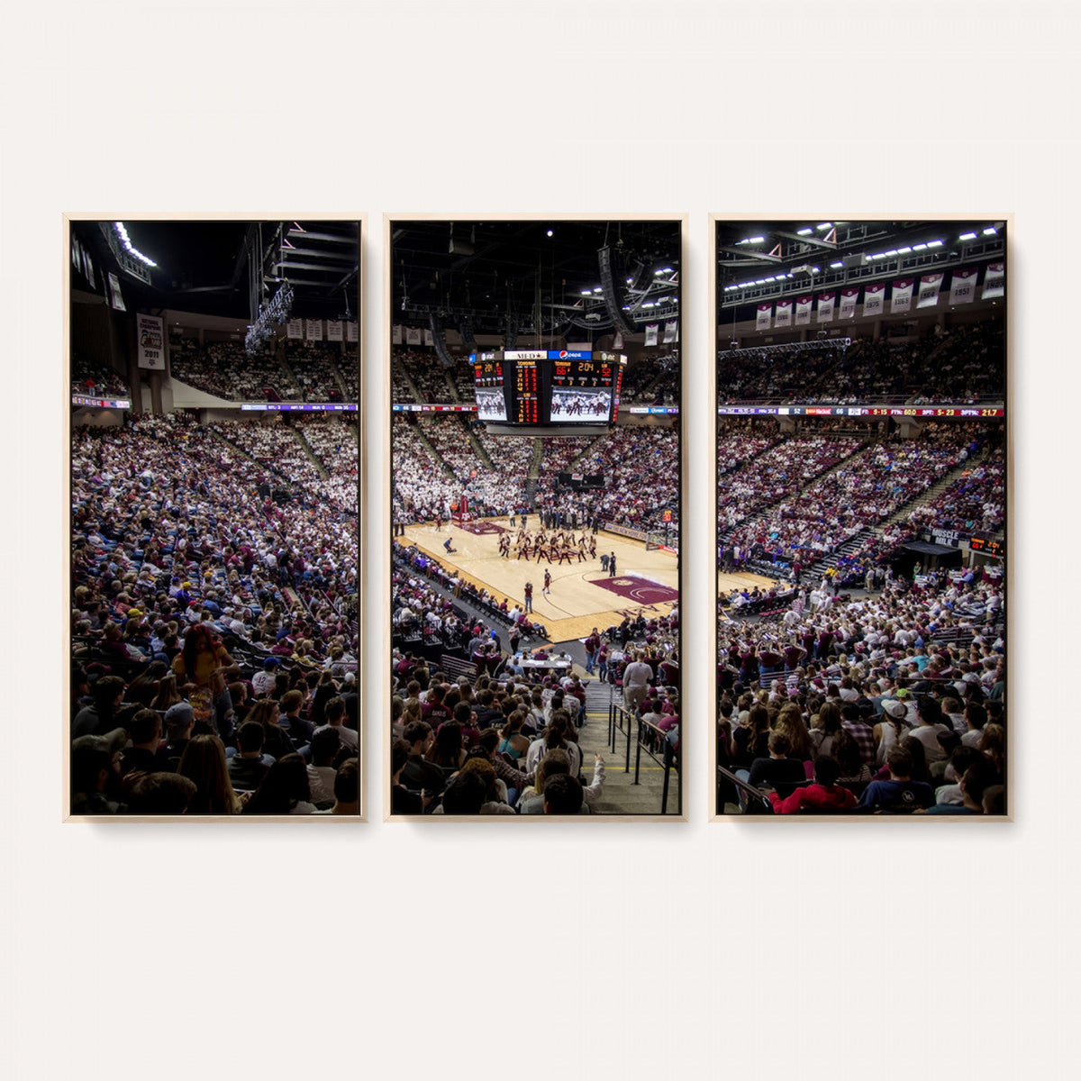 University of Nebraska Cornhuskers Basketball Team Print -