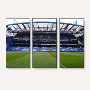 Chelsea FC Soccer Team Print - Stamford Bridge Stadium Wall