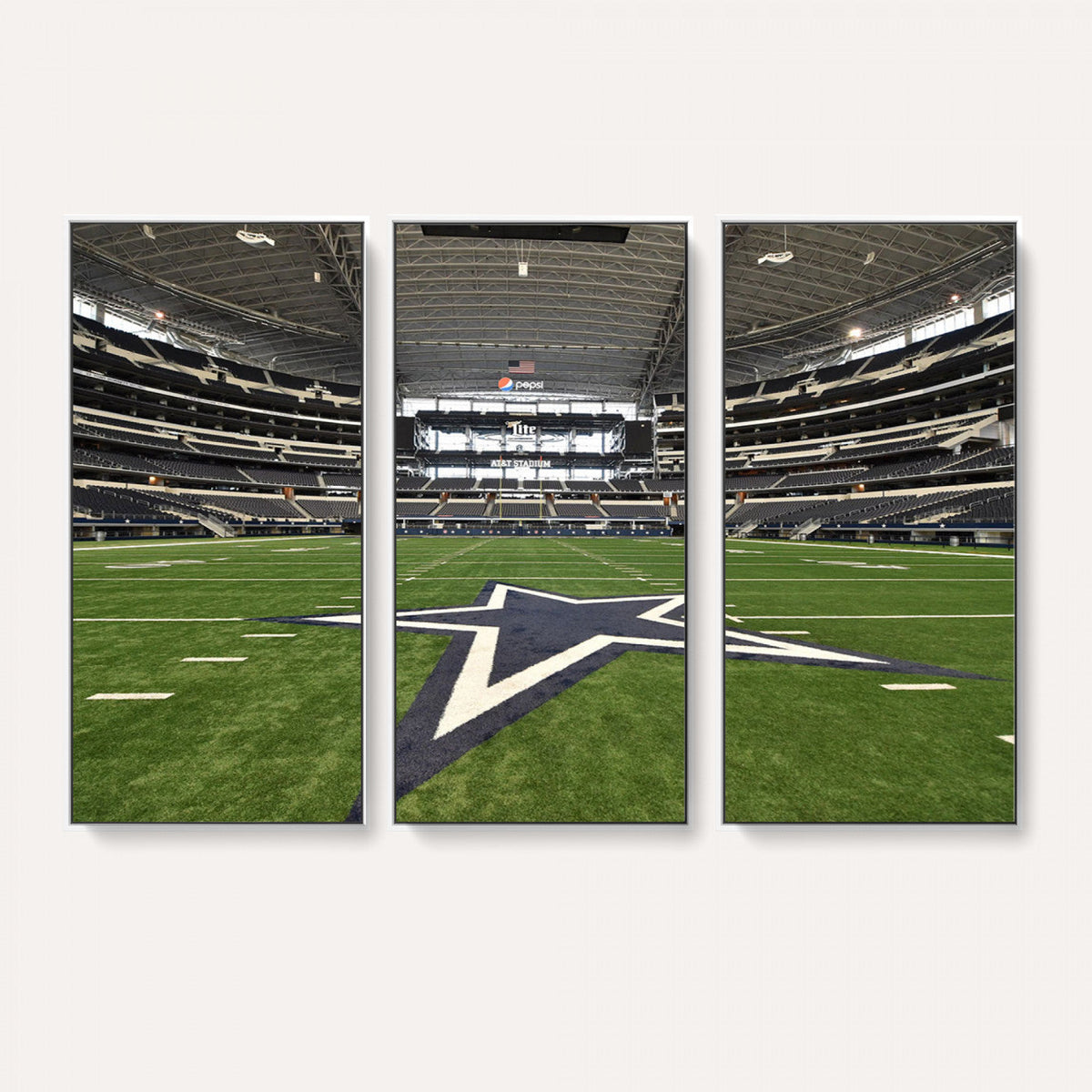 Dallas Cowboys Football Team Print - Arlington AT&T Stadium
