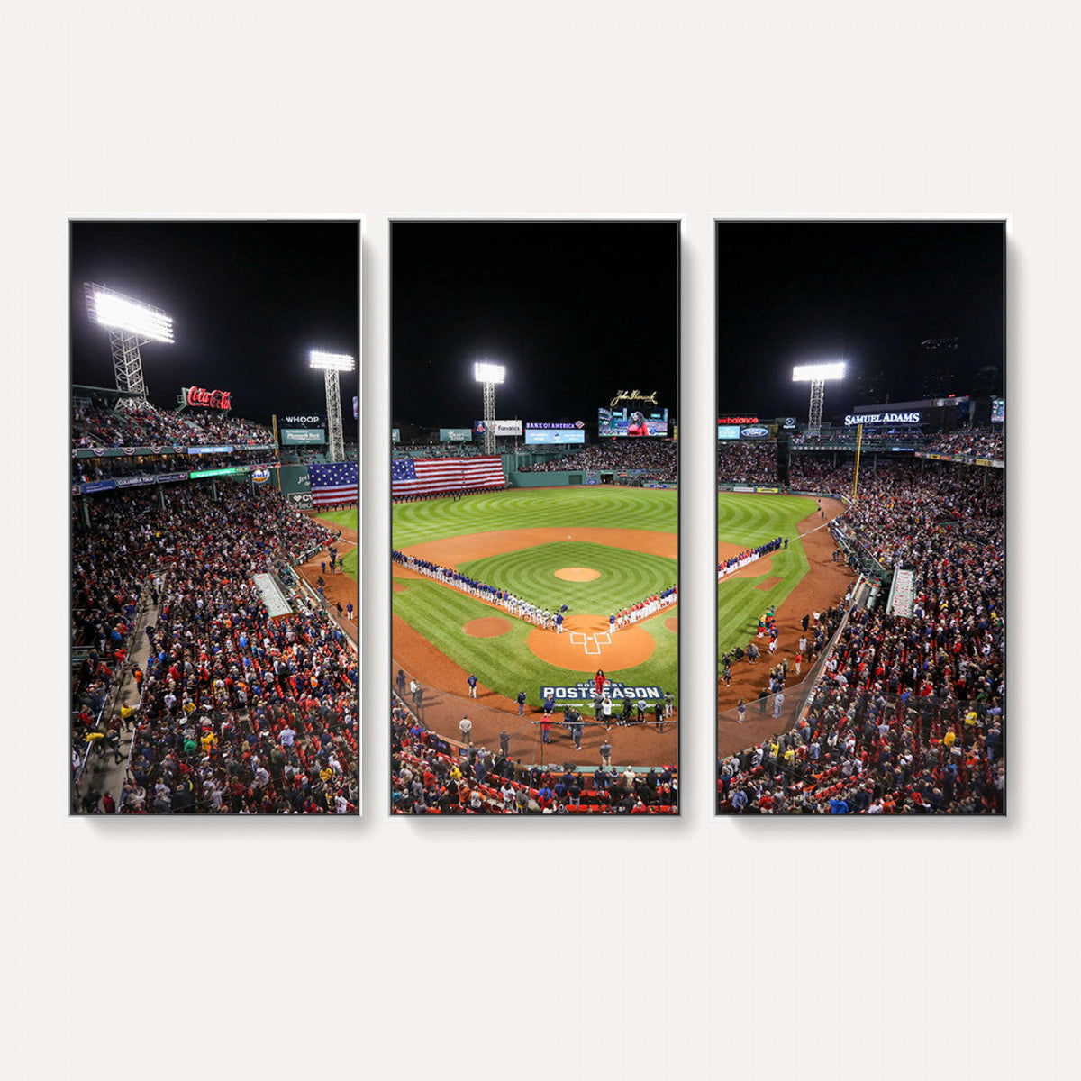 Fenway Park Wall Art Canvas Print | Large Baseball Stadium
