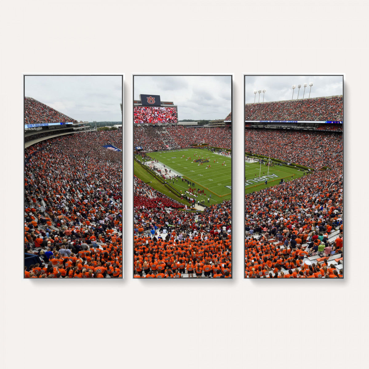 Jordan-Hare Stadium Wall Art Canvas Print, College Sports