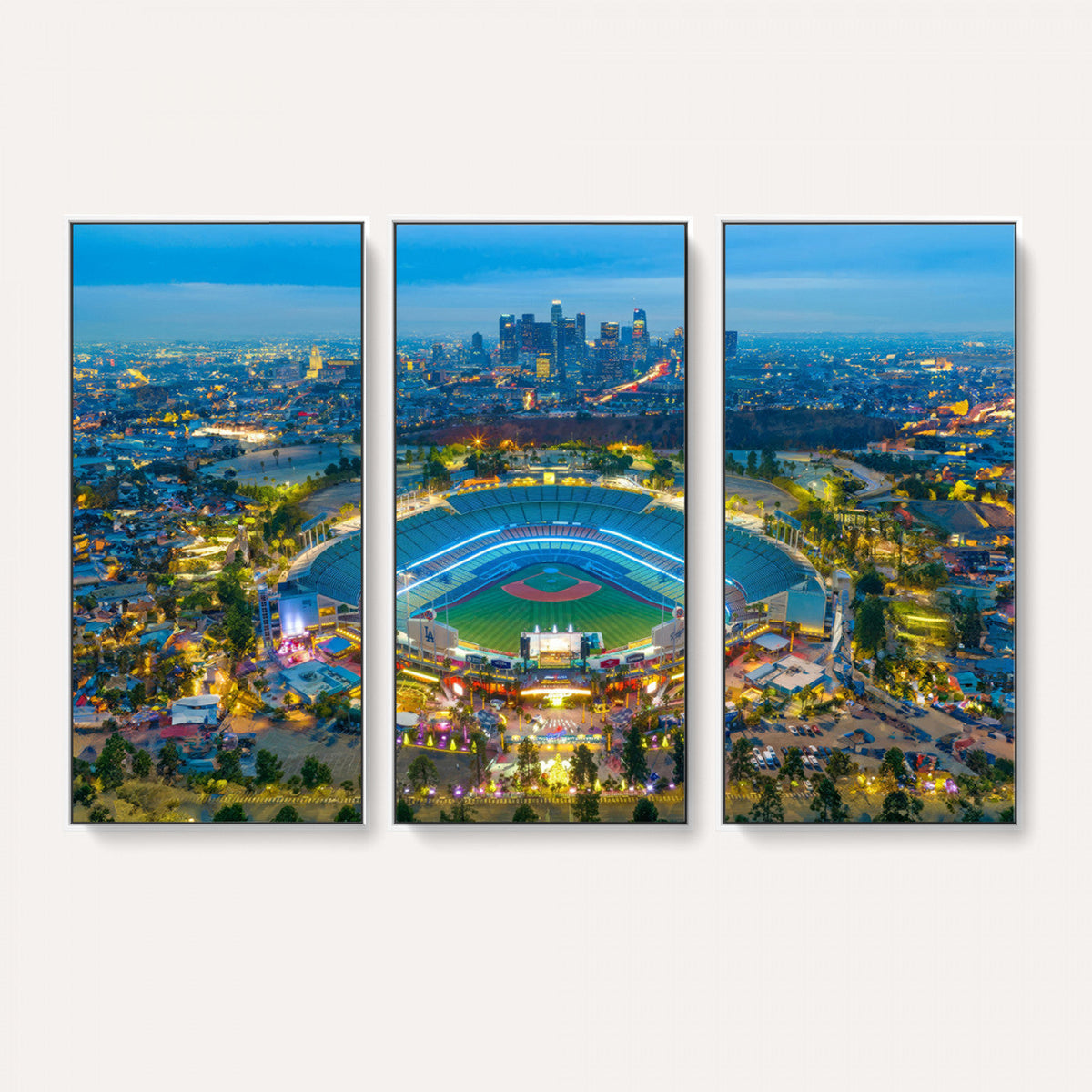 Los Angeles Dodgers Wall Art Canvas, Dodger Stadium Wall Art