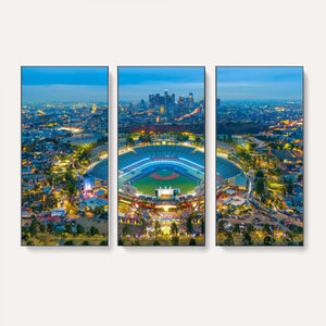 Los Angeles Dodgers Wall Art Canvas, Dodger Stadium Wall Art