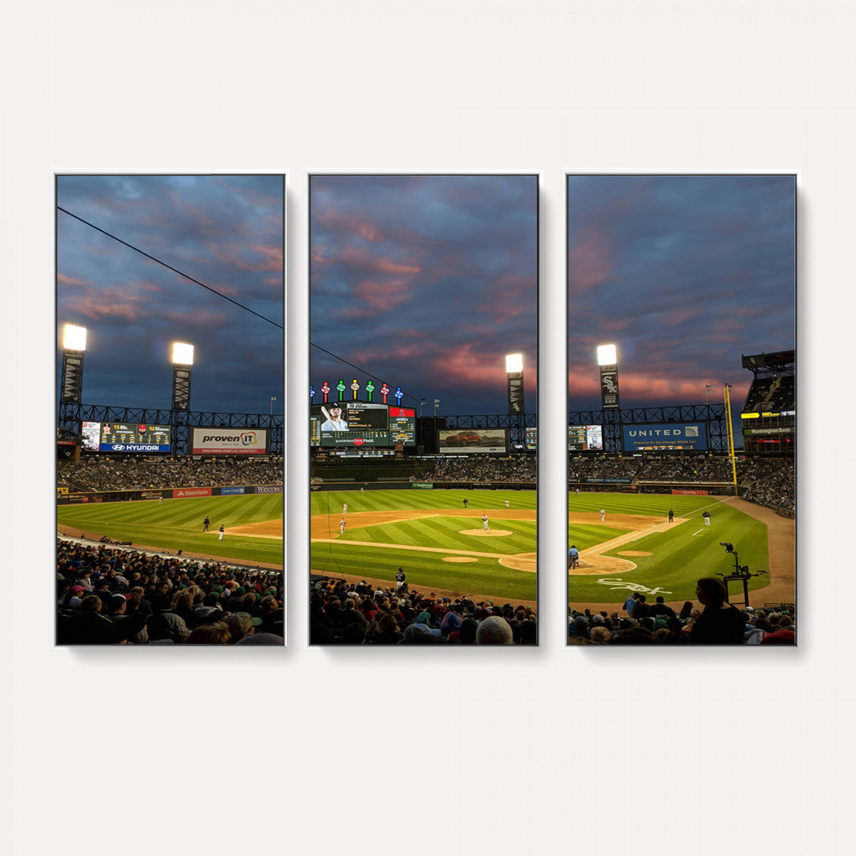 Chicago White Sox Baseball Team Print Canvas- Guaranteed