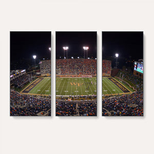Demon Deacons Print Canvas, Football Team Print -