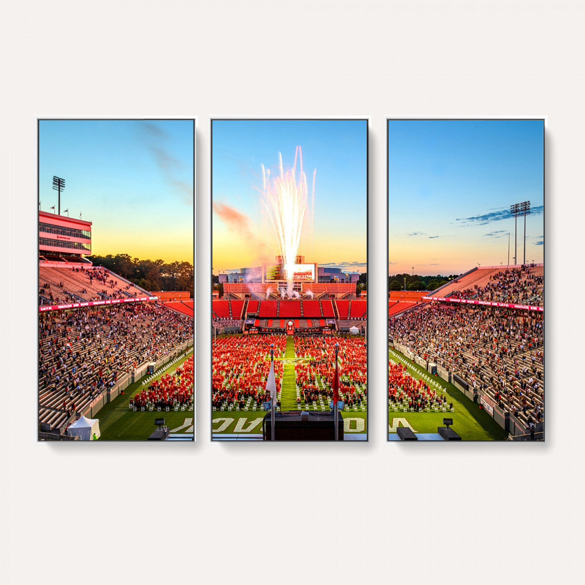North Carolina State University Canvas Print, North Carolina