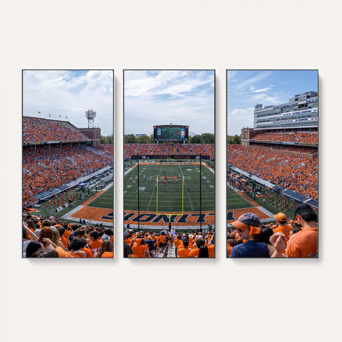 University of Illinois Fighting Illini Football Team Print