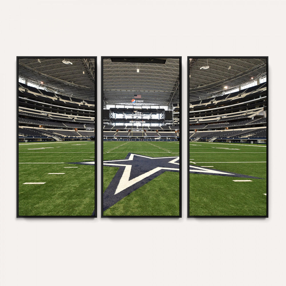 Dallas Cowboys Football Team Print - Arlington AT&T Stadium