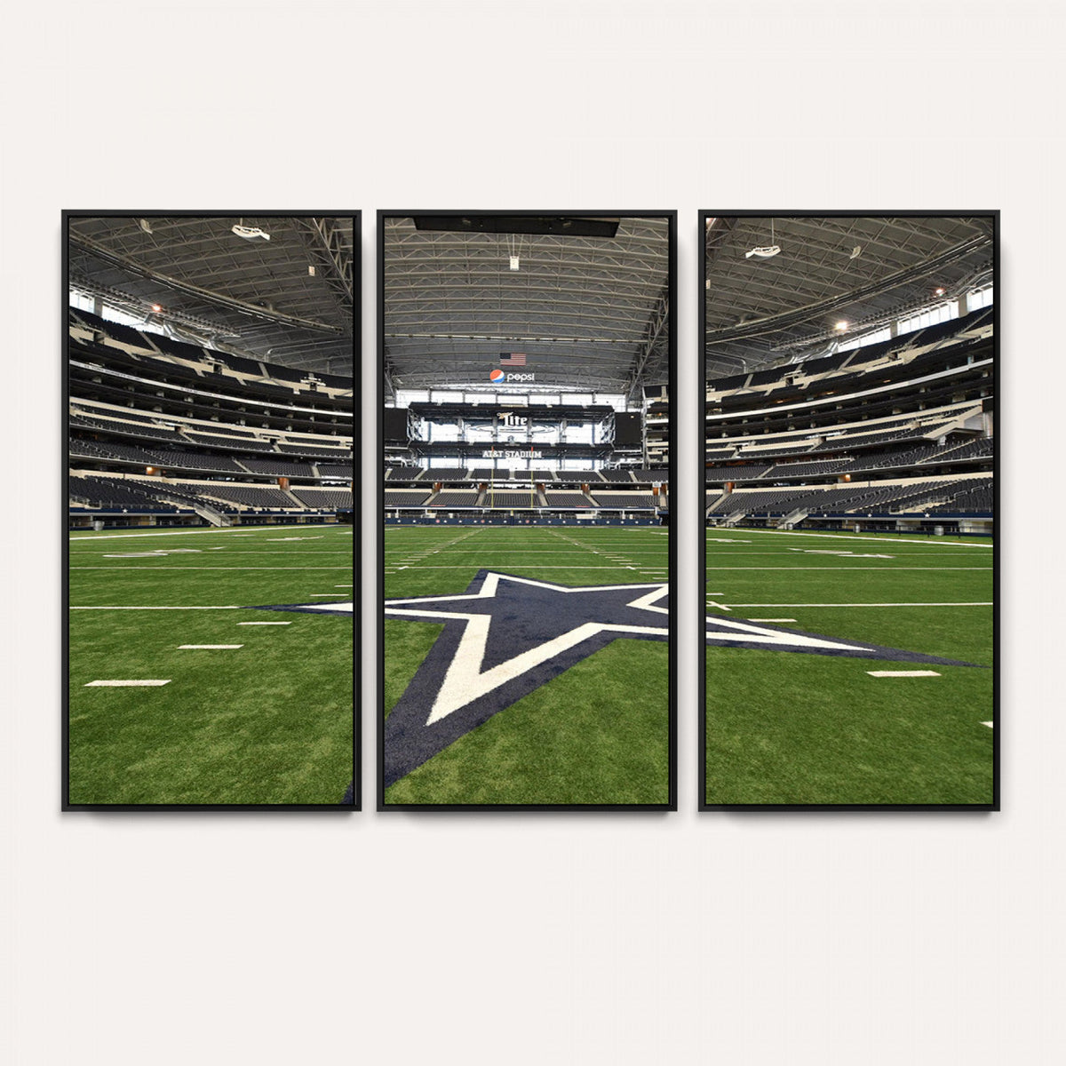 Dallas Cowboys Football Team Print - Arlington AT&T Stadium
