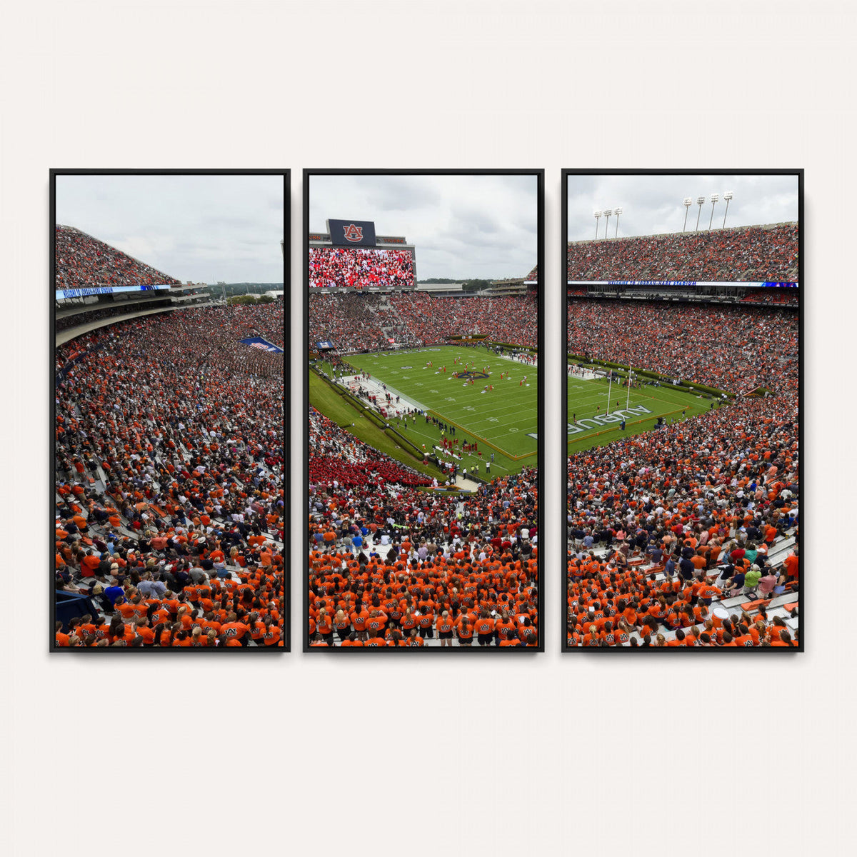Jordan-Hare Stadium Wall Art Canvas Print, College Sports
