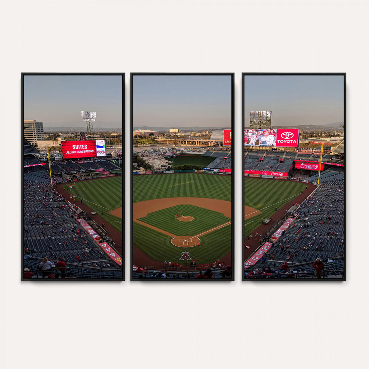 Los Angeles Angels Baseball Canvas Print - Anaheim Angel