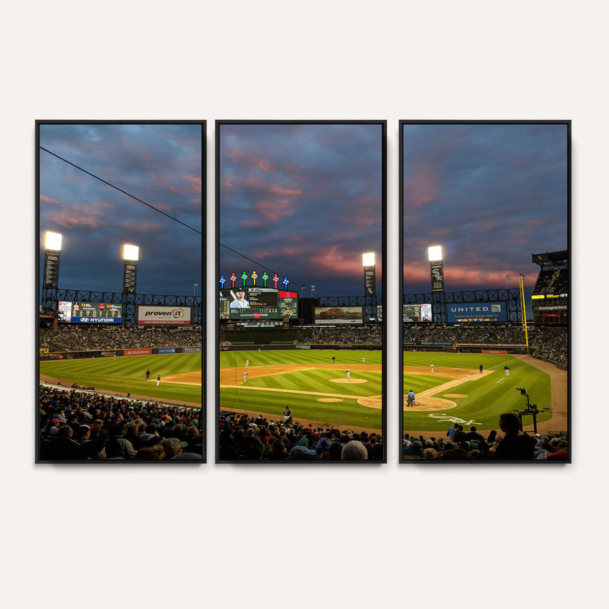 Chicago White Sox Baseball Team Print Canvas- Guaranteed