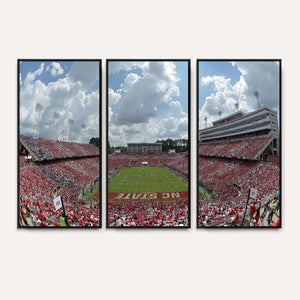 NC State Wolfpack Football Team Print Canvas- Raleigh