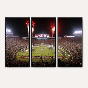Framed Florida State Seminoles Football Team Print -