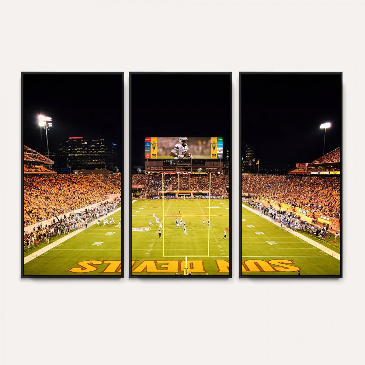 ASU Sun Devils Football Team Print - Phoenix Mountain