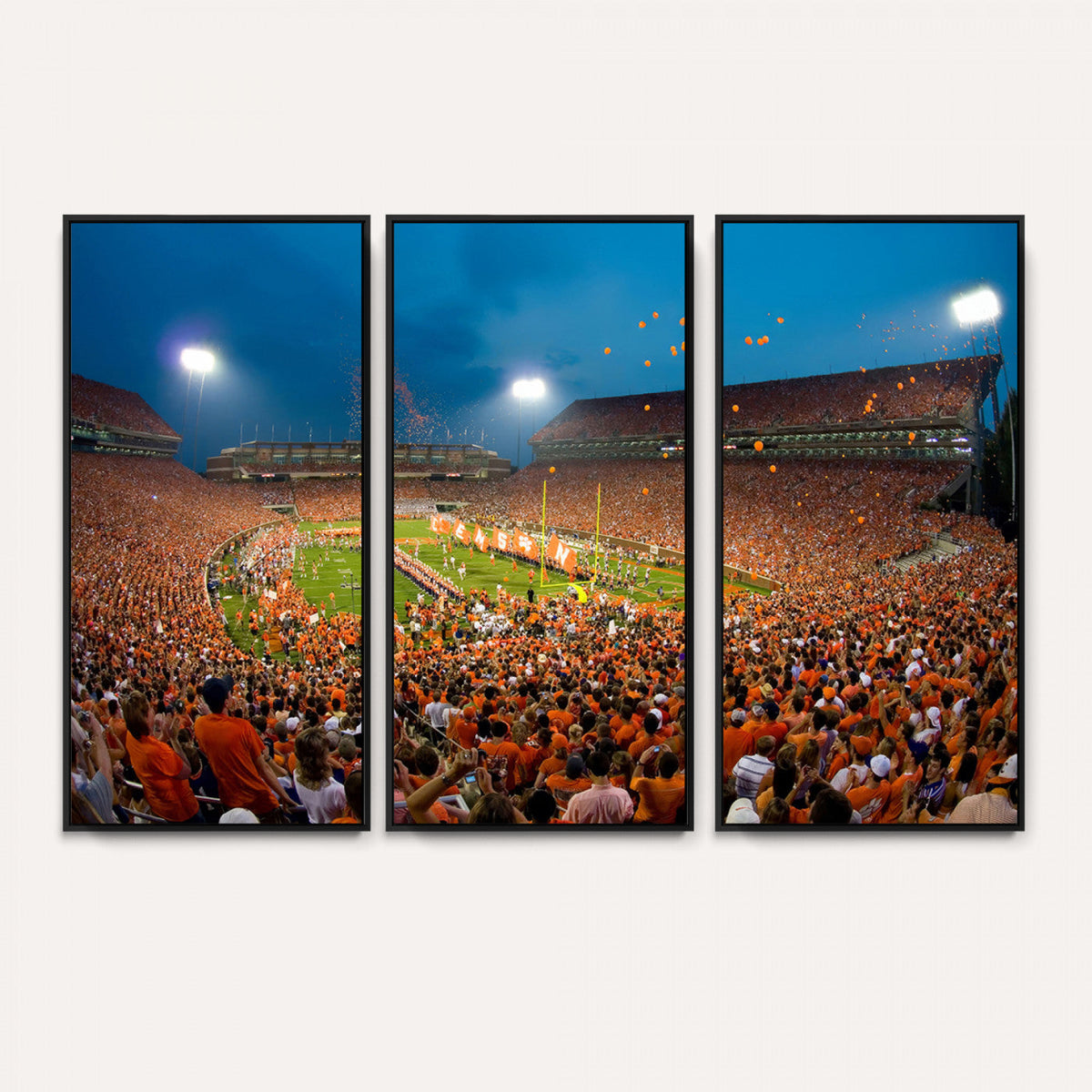 Clemson University Tigers Football Team Print - Clemson