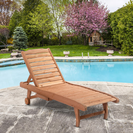 Outsunny-outdoor-chaise-lounge-pool-chair,-built-in-table,-reclining-backrest-for-sun-tanning/sunbathing,-rolling-wheels,-red-wood-look-Outdoor-Chairs
