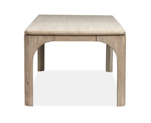 Braelyn - Extendable Rectangular Dining Table - Dorian Gray